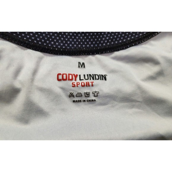 Cody Lundin Sport Mens Panthers Short Sleeve T-Shirt Size S/M Gray White - Picture 6 of 10